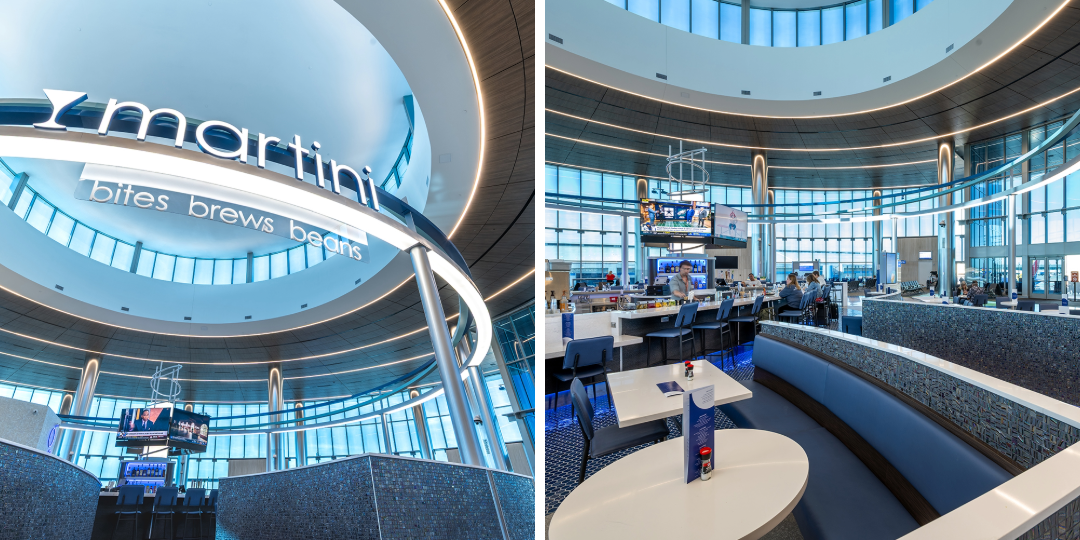 Martini at Nashville International Airport, recognized by AIA Pittsburgh