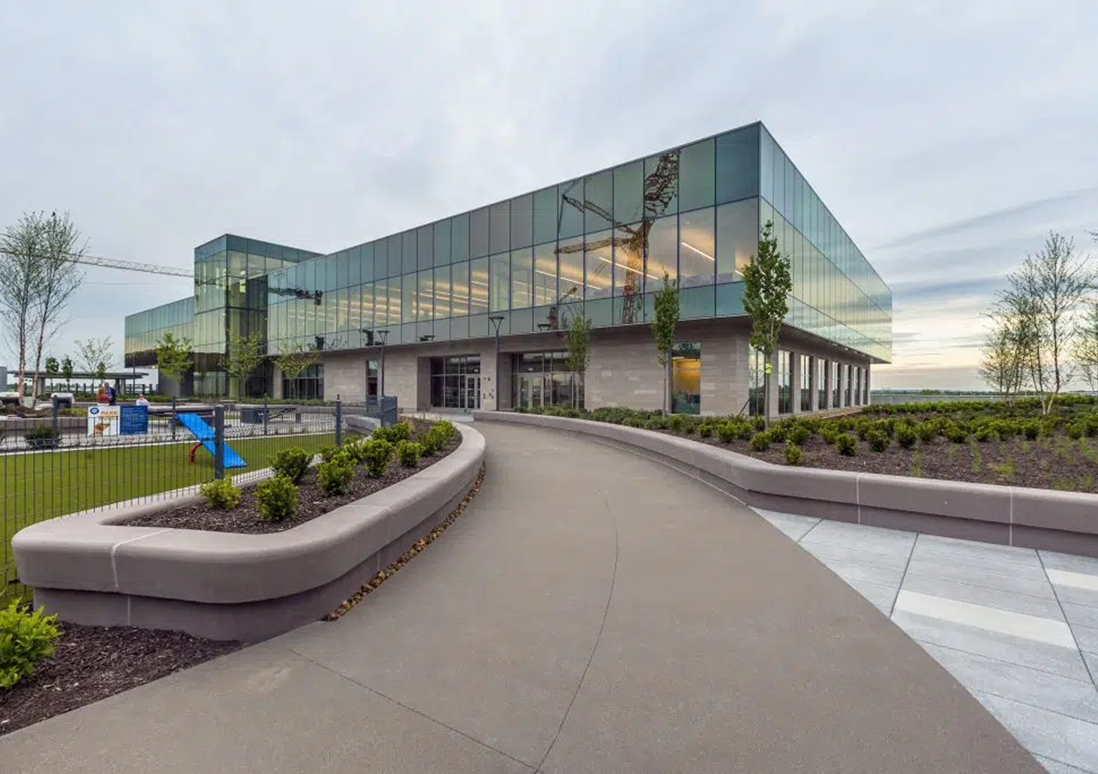 MNAA Vision Project 2 Parking Garage and Admin Building