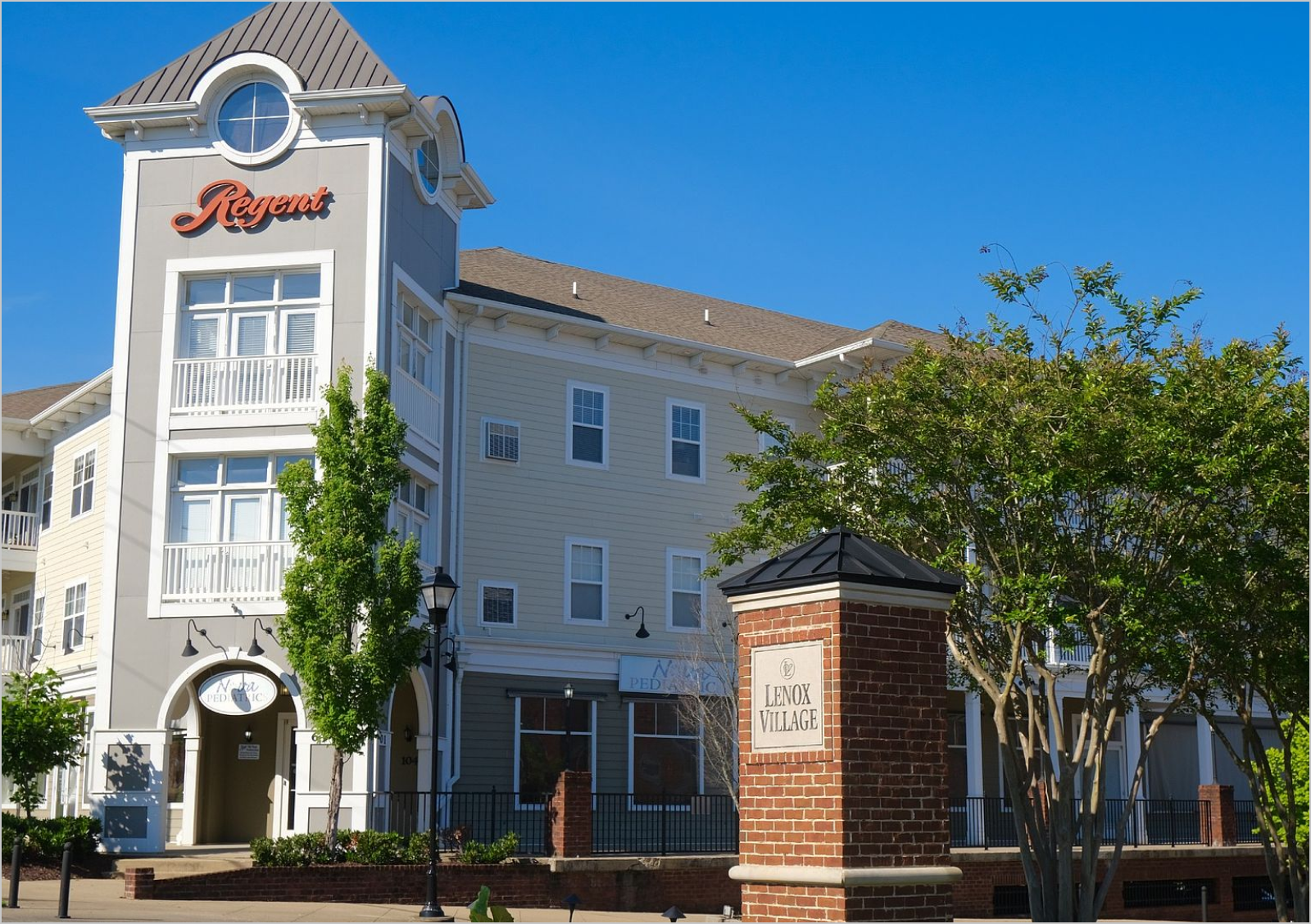 Mixed Use (Parking below-Residential Above) at Lenox Village