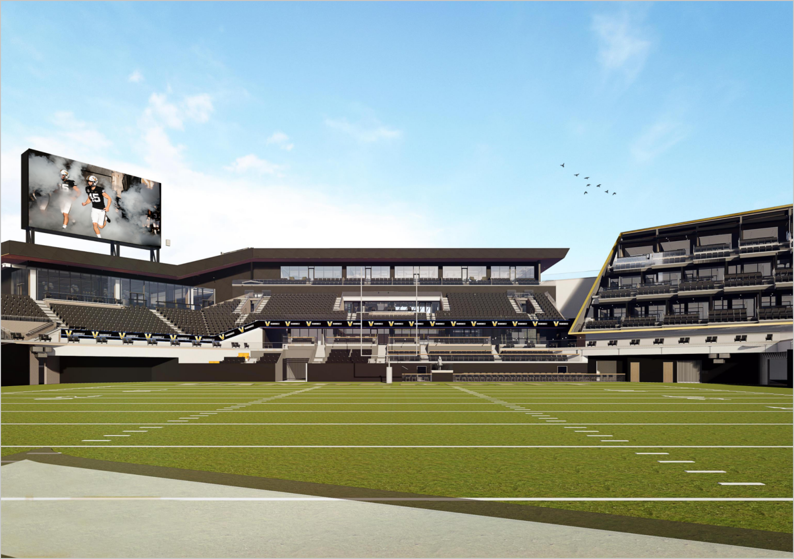 Vanderbilt South End Zone